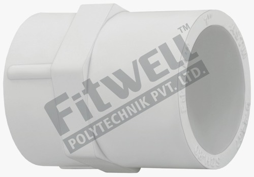 UPVC FTA - 20-30mm Thickness, Round Shape, Male Connection | White CPVC Material