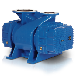 Negative pressure stage with pre-inlet cooling