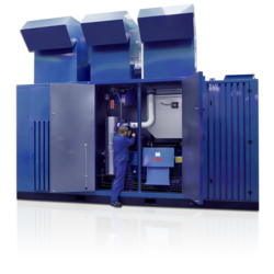 तेल-मुक्त बहु-चरण स्क्रू संपीड़न इकाइयाँ