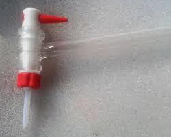 BURETTE WITH STOPCOCK - Plastic, 50-100 Grams | Laboratory Use, Versatile for Precise Liquid Dispensing and Control