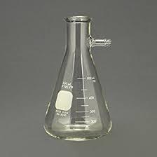FLASK FILTERING - Heavy Wall Glass, For Laboratory Use, Lightweight 50-100 Grams