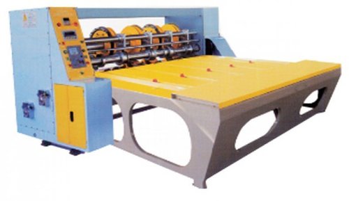 Blue And Yellow Rotary Slotting Machine