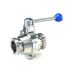 Silver Dairy Ball Valves