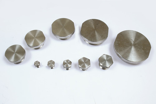 Pipe Plug - Carbon Steel, Socket Joint, Round Shape, Silver Finish | AISI Standard Quality
