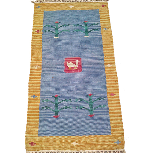 हस्तनिर्मित सेनील डिजाइनर गलीचा