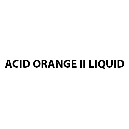 Acid Orange II Liquid