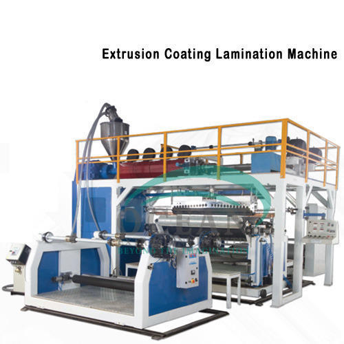 White & Blue Fully Automatic Laminating Machine