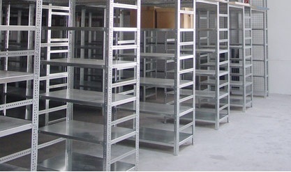Slotted Angle Framework Rack Capacity: 50-1700 Kg/hr