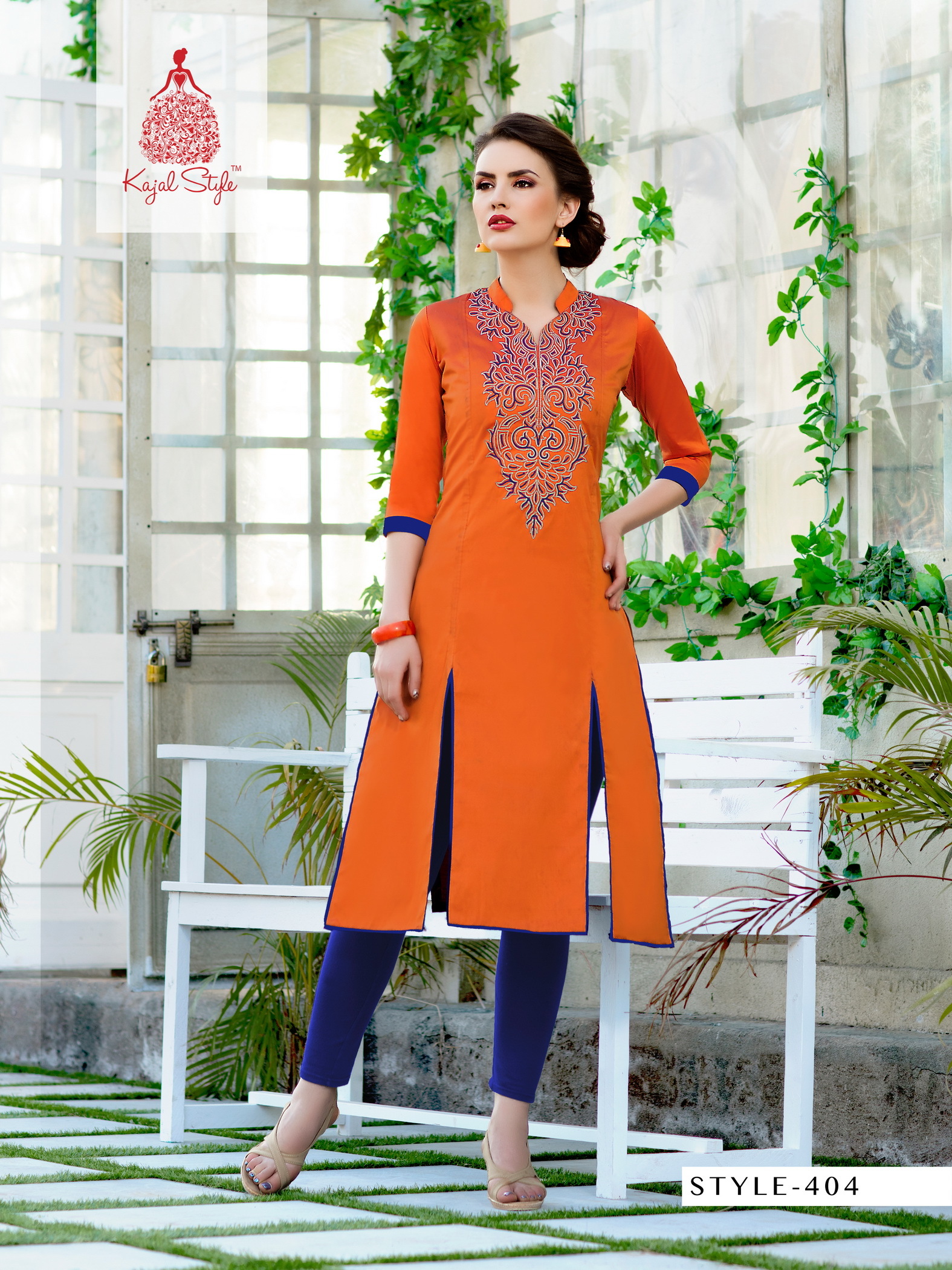 Multi Color Ladies Flavour New Designer Rayon Work Kurtis