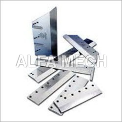 Trimmer Knives - Stainless Steel Blade, Rectangular Shape, Silver Color | Precision Ground, Heavy Duty Operation, Industry-Compliant Design