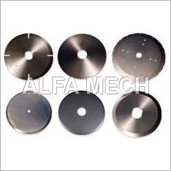 Circular Knife Blades - Stainless Steel, Hardness 65 HRC , Round Shape, Silver Color, Polished Surface Treatment, Corrosion Resistant, Durable