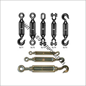 Turnbuckles - Mild Steel, 6-50 MM Size, 500-1000 mm Length | Machine Tools for Shipping, Cranes, Lifting and Elevators, Easy to Use