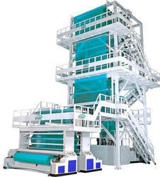 ऑटोमैटिक 2-लेयर को-एक्सट्रूज़न ब्लो फिल्म रोटरी डाई एक्सट्रूडर/ब्लो फिल्म मशीन/प्लास्टिक फिल्म ब्लोइंग मशीन