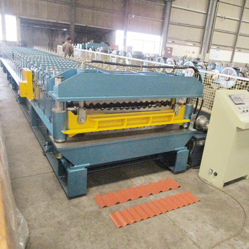 डबल परत रोल बनाने की मशीन