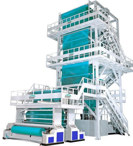 Automatic Three Layer Coextrusion Pp Film Blowing Lines