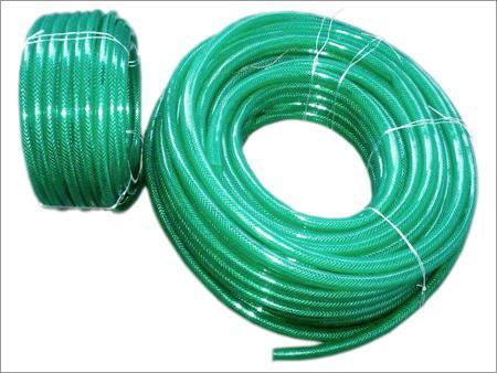 PVC Green Braided Hose - PVC Material, 2-4 Inch Size, 10-20 Meter Length | Crush & Kink Resistance, High Strength, High Pressure Withstand