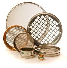 TEST SIEVES BRASS FRAME - 8" (20 CM) Diameter, S.S Cloth Without Joint | Laboratory Usage, Weight: 50-150 Grams