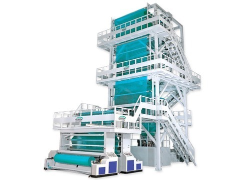 Automatic Three Layer Film Blowing Machine