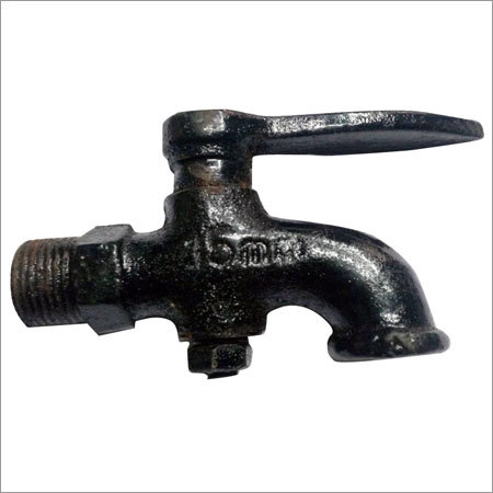 C.i Handle Cock - 1/2 Inch Round | Corrosion-resistant, Durable Design For Efficient Water Supply