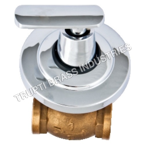 फ्लैंग के साथ गोल पीतल का छुपा हुआ मुर्गा