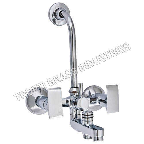 Brass 3 In 1 Wall Mixer Size: 15Mm-25Mm