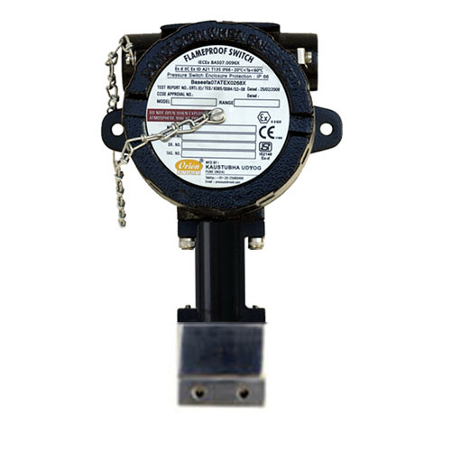 Flameproof High Range Differential Pressure Switch Fc Series Accuracy: 0.5 %