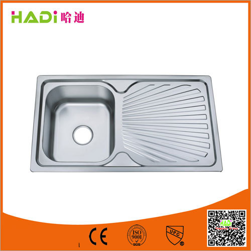 Stainless Steel Kitchen Sink With Drain Board