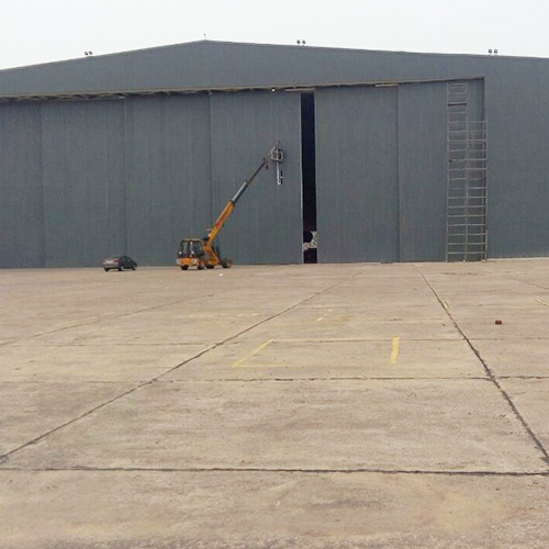 Industrial Hanger Door