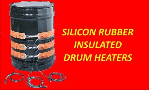सिलिकॉन रबड़ इन्सुलेटेड ड्रम हीटर्स