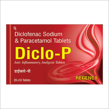 Diclo-P 20x10 लाल