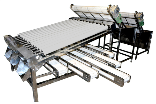 Headless Shrimps Grader - Stainless Steel, Ideal For Grading Head-on And Shell-on Shrimp Tails | Robust Build, Low Noise, Easy Operation, 1 Year Warranty