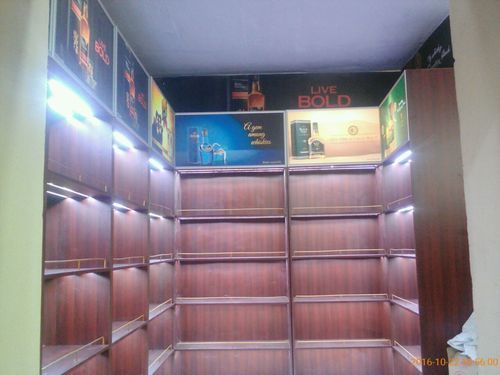 High Steel Wine Shop Interior Design Service