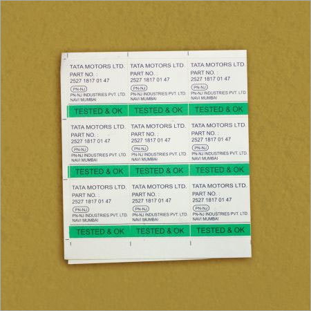 Paper Pvc Printed Stickers
