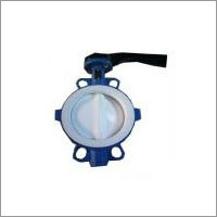 Custom Full Ptfe Coated Wafer Butterfly Valve Port Size: Ansi 125#/150#; Jis5K/10K/16K; Din2501 Pn6/Pn10/Pn16/; Bs4504 Pn10/Pn16