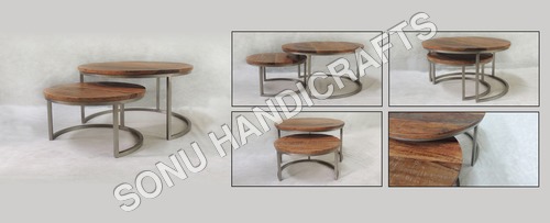 Wooden Table Set Of 2