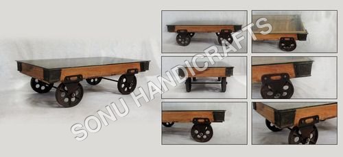 Gun Metal Iron Trolley