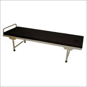 Attendant Bed - Steel & Fabric, Variable Dimensions | Caregiver Ease, Durable Material, Easy Operation, Pull-Out Design, Robust Body