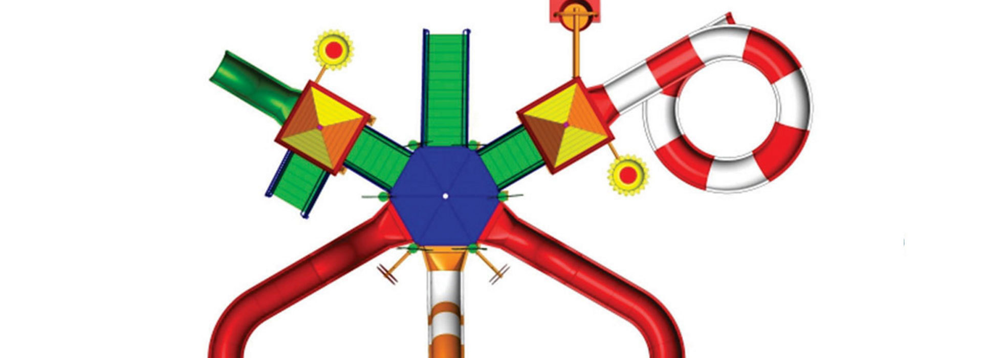 Three Platform Aqua Fabula