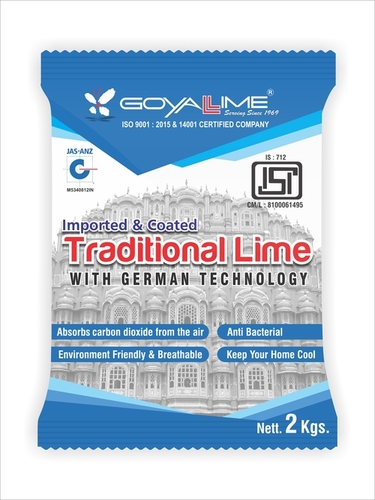 पारंपरिक चूना अनुप्रयोग: निर्माण