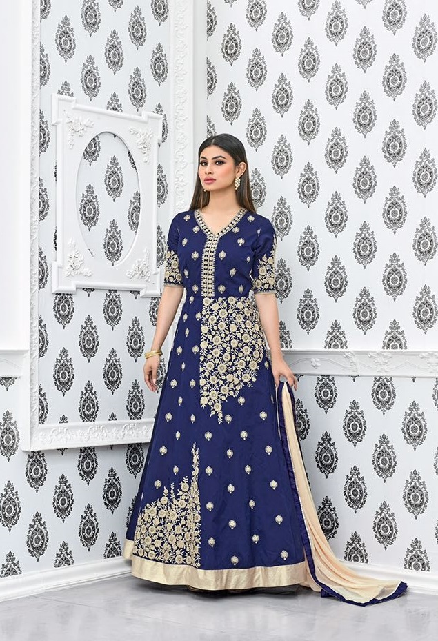 Georgette Red Stylish Anarkali Suits Online Salwar Suits