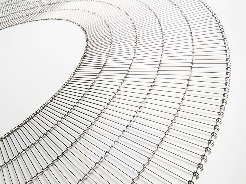 Spiral Conveyor Wire Belt - Stainless Steel 304/316, Customizable Length & Width, Black/metallic Color, Versatile For Hot Or Cold Products
