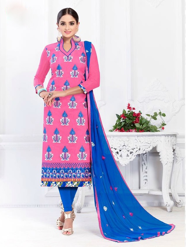 Embroidered Online Cotton Salwar Kameez