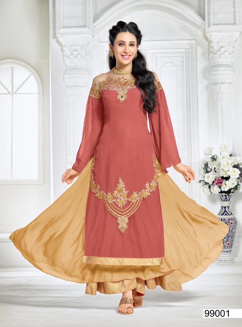 Full Sleeves Embroidered Anarkali Salwar Suit Collection