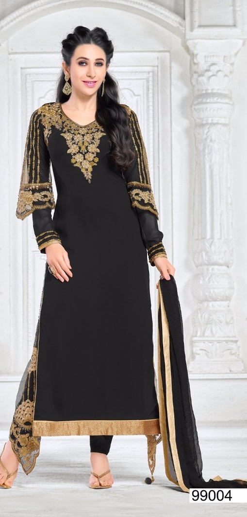 Full Sleeves Embroidered Anarkali Salwar Suit Collection