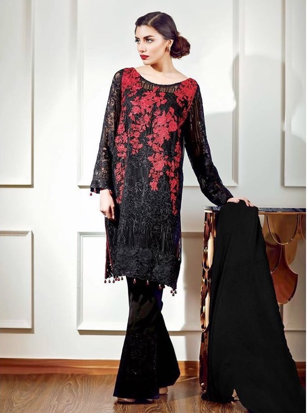 Embroidered Stylish Party Wear Suits Indian Salwar Kameez