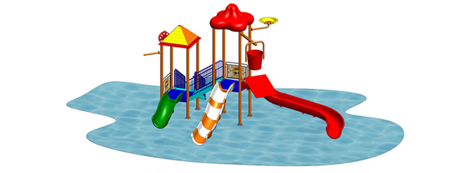 Two Platform Aqua Fabula