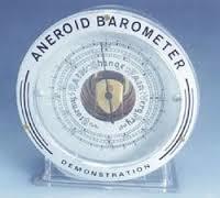 Aneroid Barometer - Metal Construction, 4.6 lbs Weight | Laboratory and Industrial Use