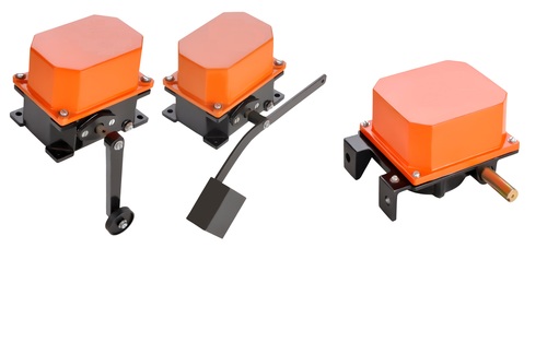 EOT Crane Limit Switches - Plastic Material, 3x7 Inch Size, 1.5A Max Current, 250V Max Voltage | High Reliability, Four Sets of Contacts, Automatic Reset Function