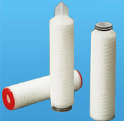 पॉलीप्रोपाइलीन (पीपी) प्लेटेड फिल्टर कार्ट्रिज
