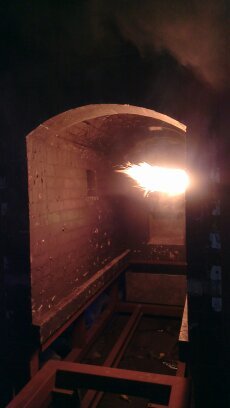 Gas Oii Incinerator - Color: Gray